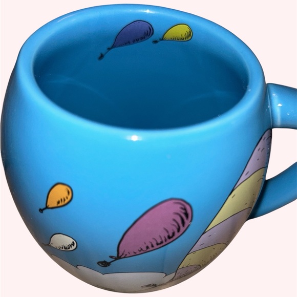 Dr. Seuss Oh! The Places You'll Go! Mug 18oz Blue NWOT - Picture 3 of 5